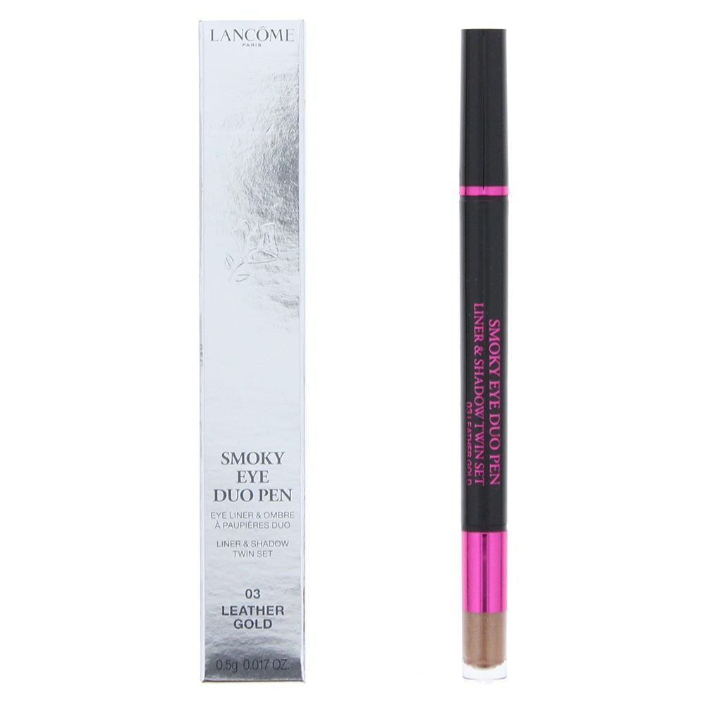 Lancome, Smoky Eye, Double-Ended, Liquid Eyeliner & Cream Eyeshadow Pencil 2-In-1, 03, Leather Gold, 0.5 g - Feel You