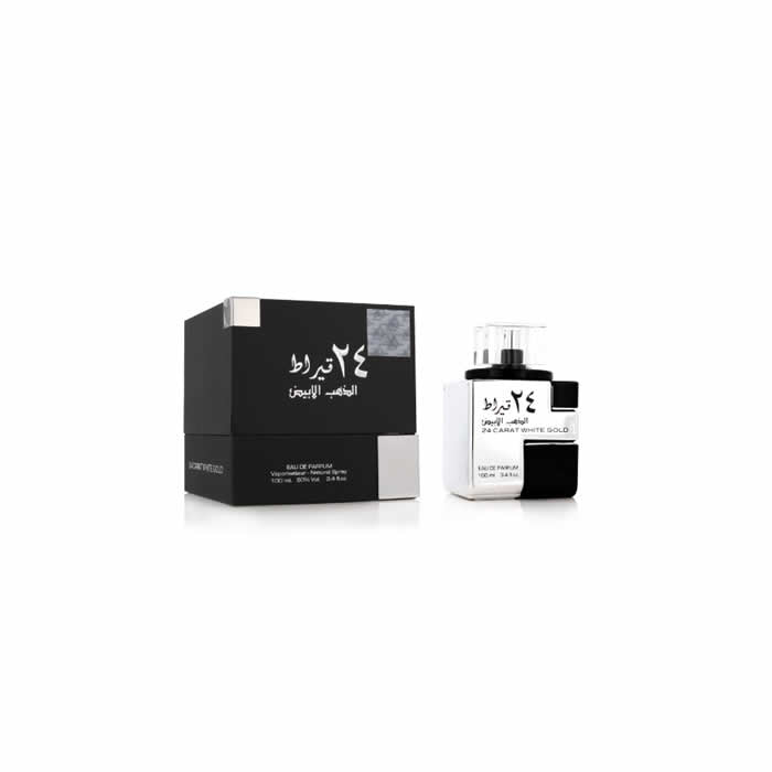 Lattafa Perfumes - 24 Carat White Gold EDP - 100ml - Feel You
