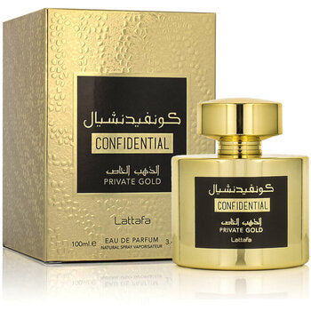 Lattafa Perfumes - Confidential Private Gold EDP - 100ml - Feel You