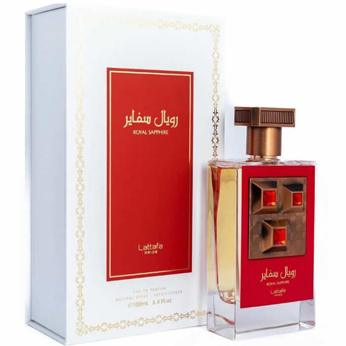 Lattafa Perfumes - Pride Royal Sapphire EDP - 100ml - Feel You