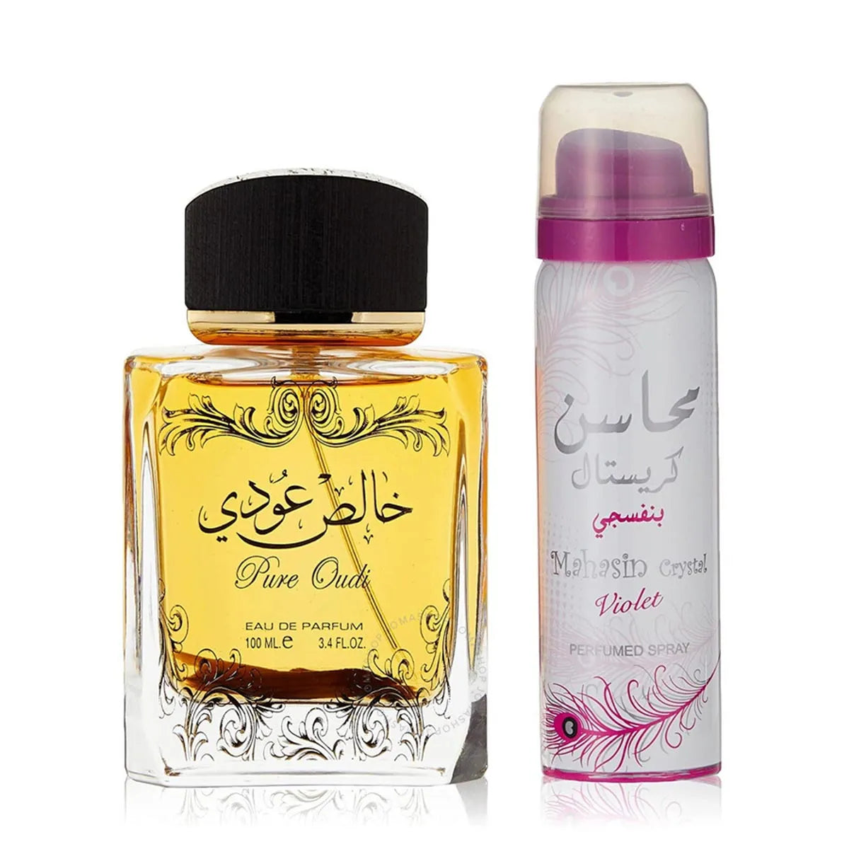 Lattafa Perfumes - Pure Oudi Gift set EDP 100 ml and deospray 50 ml - 100ml - Feel You