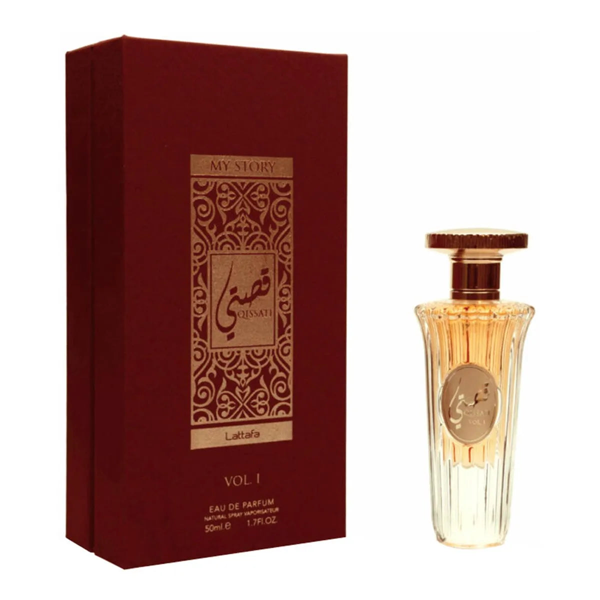 Lattafa Perfumes - Qissati Vol. And Red EDP - 50ml - Feel You