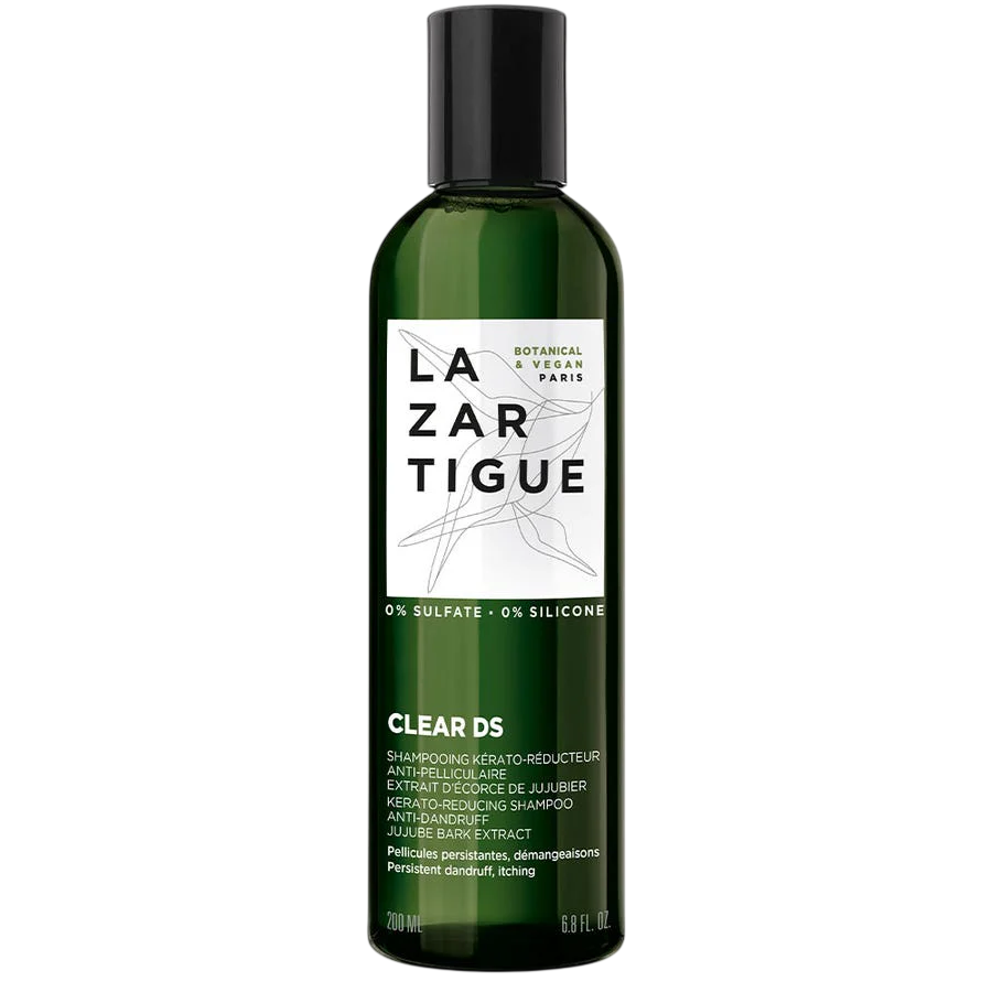 Lazartigue, Clear Ds, Hair Treatment Shampoo, Kerato-Reducing, For Scalp With Dry Dandruff, 200 ml - Feel You