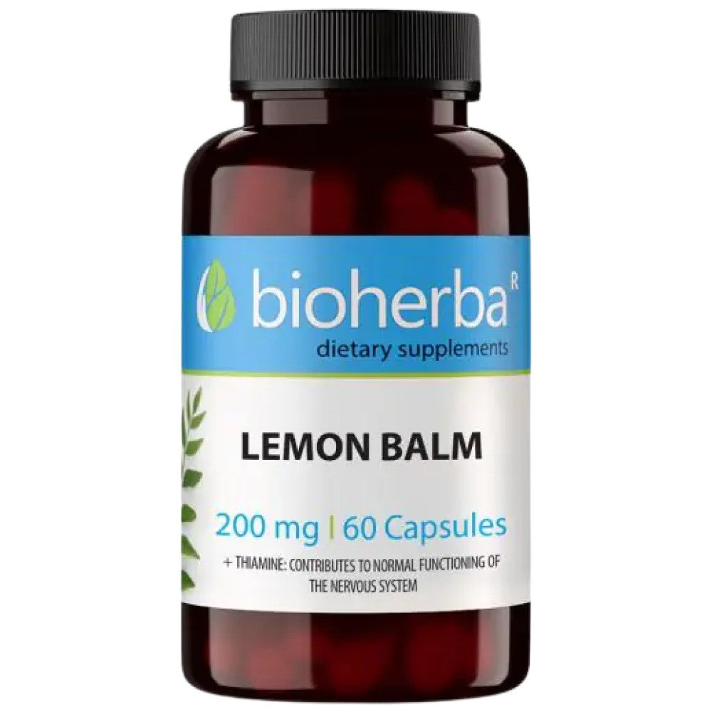 Lemon Balm 200 mg - 60 капсули - Feel You