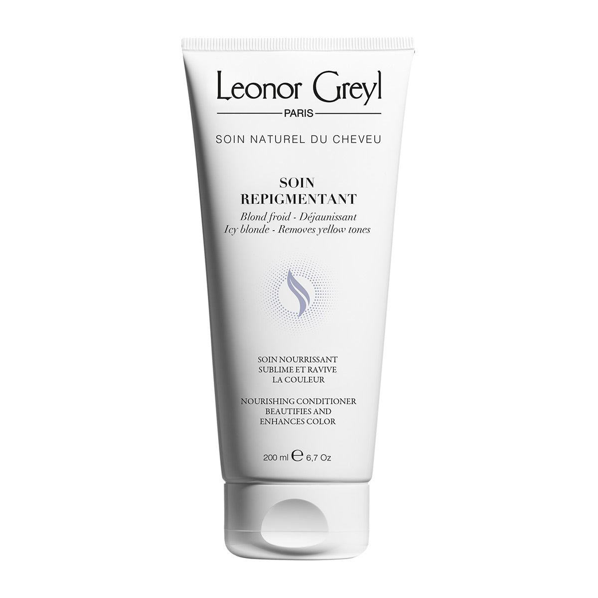 Leonor Greyl, Soin Repigmentant, Hair Colour Conditioner, Icy Blonde, Enhances Color Vibrancy, 200 ml - Feel You