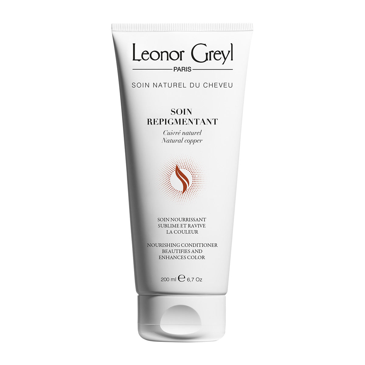 Leonor Greyl, Soin Repigmentant, Hair Colour Conditioner, Natural Copper, Enhances Color Vibrancy, 200 ml - Feel You