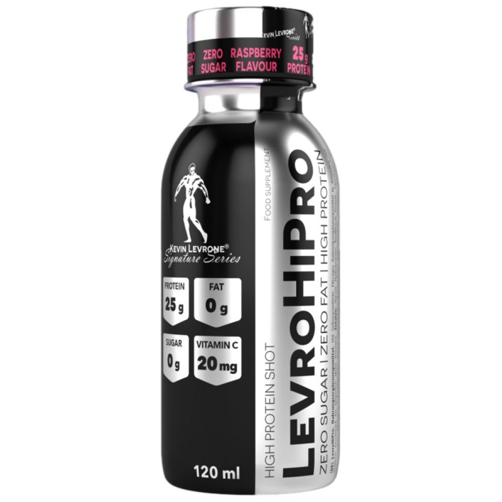 LevroHiPro Shot / 25 g of Hydrolyzed Beef Protein with Zero Sugar - 120 мл - Feel You