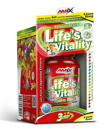 Life's Vitality Active Stack 60 Tabs. - Feel You