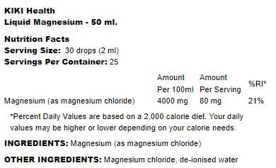 Liquid Magnesium | as Magnesium Chloride - 50 мл - Feel You