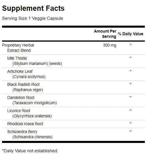 Liver Tone Liver Detox Formula 300 mg - 120 капсули - Feel You
