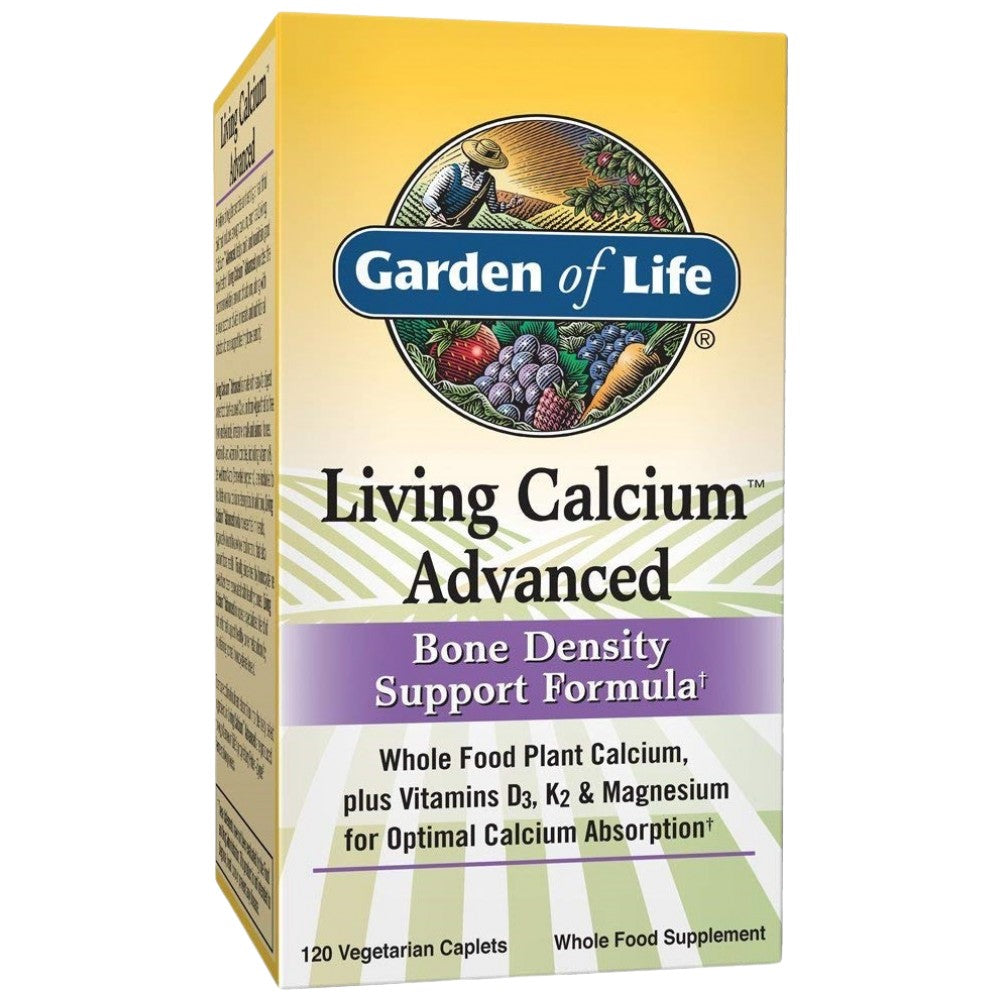 Living Calcium Advanced | Bone Density - 120 капсули - Feel You