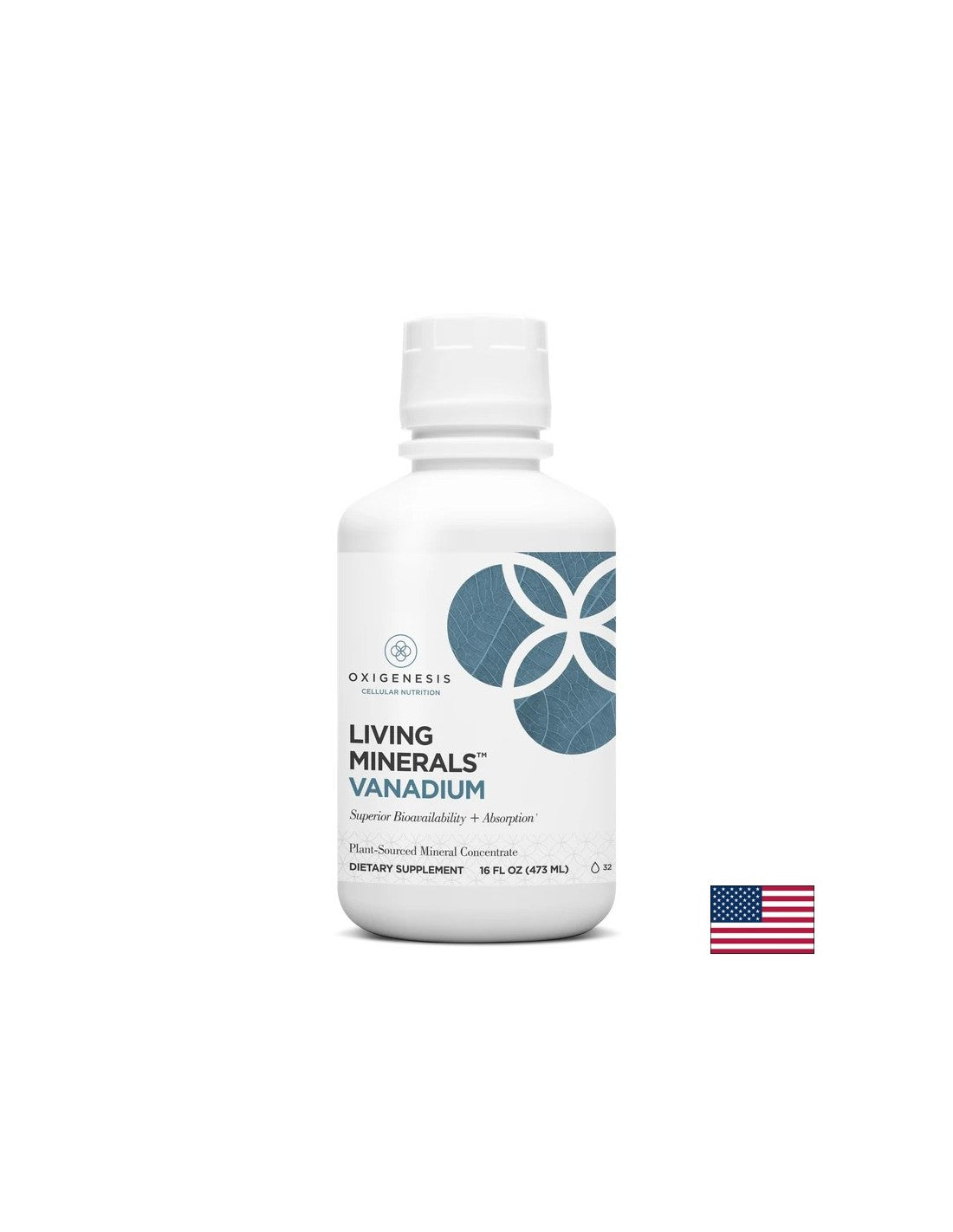 Баланс на кръвната захар - Ванадий Living Minerals, 473 ml - Feel You