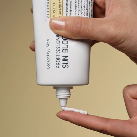 Logically, Skin - Professional Sun Block SPF50+ PA++++ - Soothing Face Cream with Filter - 70g - Feel You
