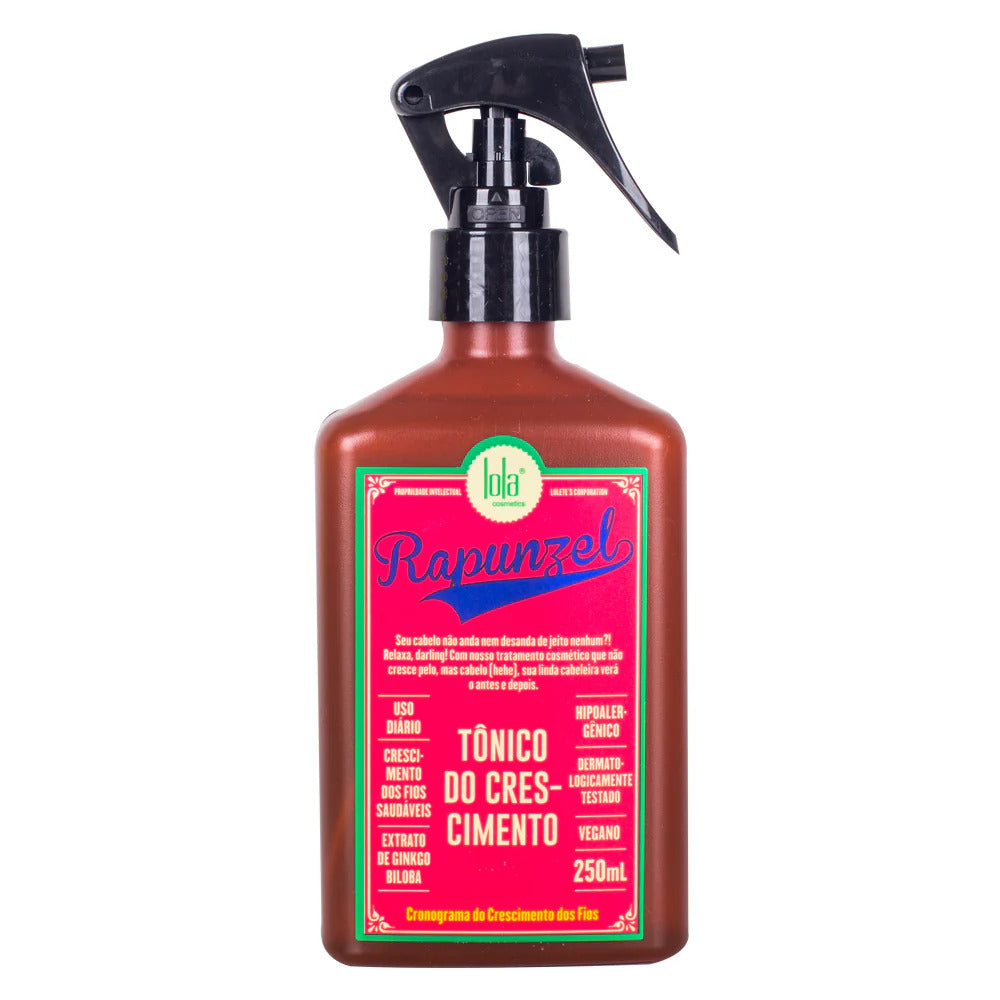 Lola Cosmetics, Rapunzel, Hair Leave-In Tonic Treatment, For Growth Stimulation, 250 ml - Feel You