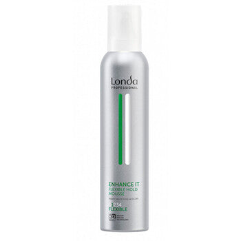 Londa Professional - Enhance It Flexible Hold Mousse - Foam hardener for hair flexibility - 200ml - Feel You