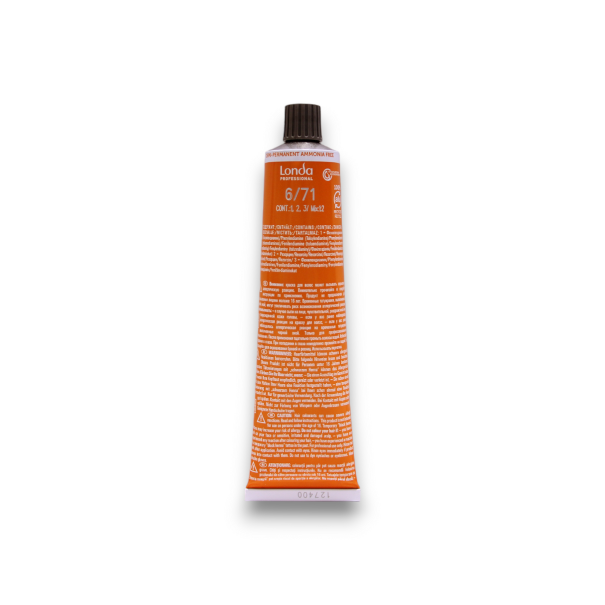 Londa Professional, Londacolor, Ammonia-Free, Demi-Permanent Hair Dye, 6/71 , 60 ml - Feel You