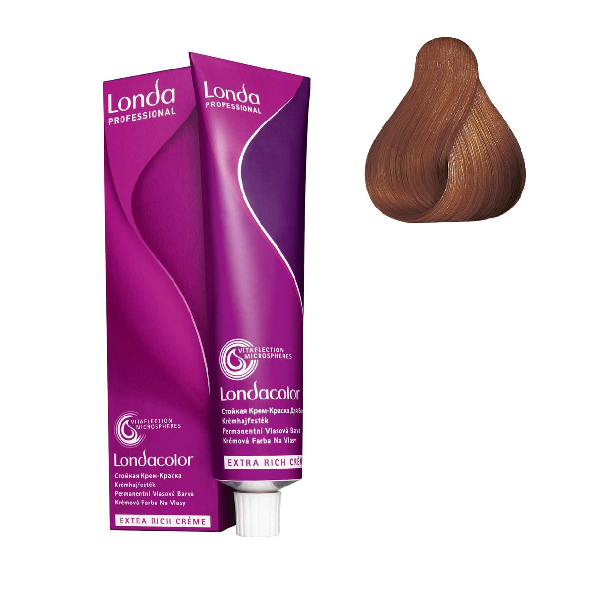 Londa Professional, Londacolor, Permanent Hair Dye, 7/37 , 60 ml - Feel You