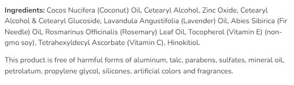 Long-Lasting Deodorant Stick - Refreshing Lavender - 62 грама - Feel You