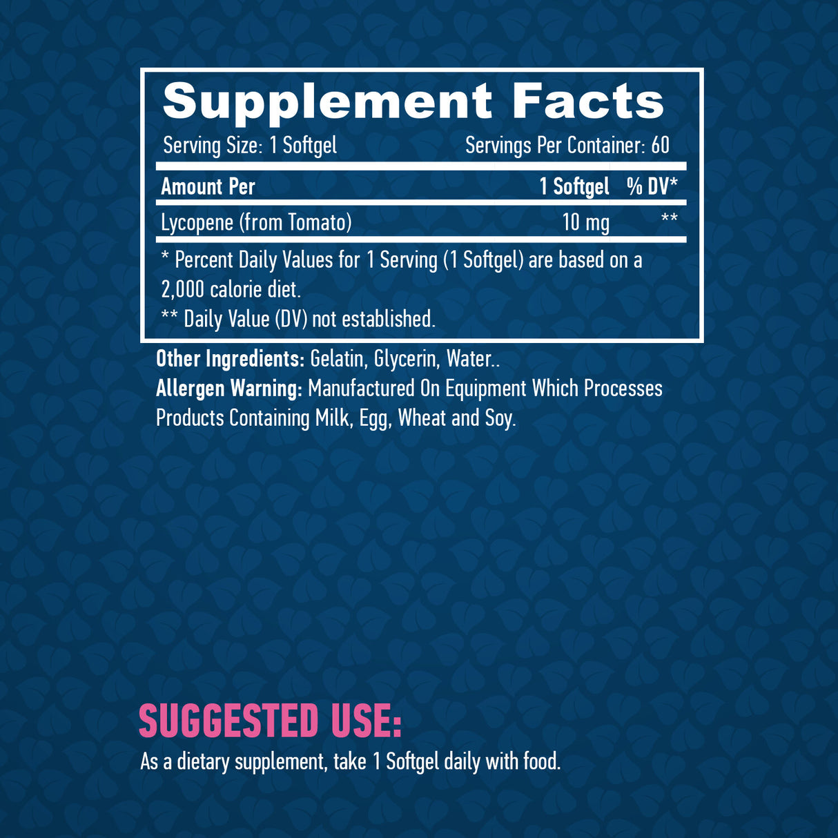 Lycopene 60 Soft. - Feel You