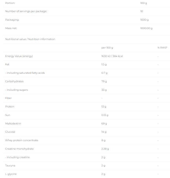 MASS PAK - 1000 грама - Feel You