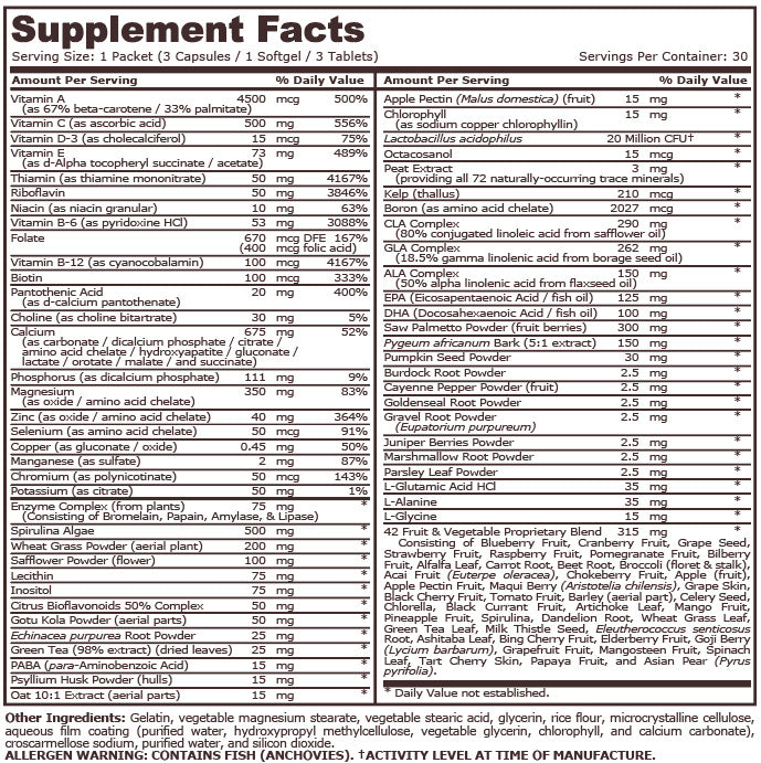 MEN'S PACK - 30 Packets - Feel You