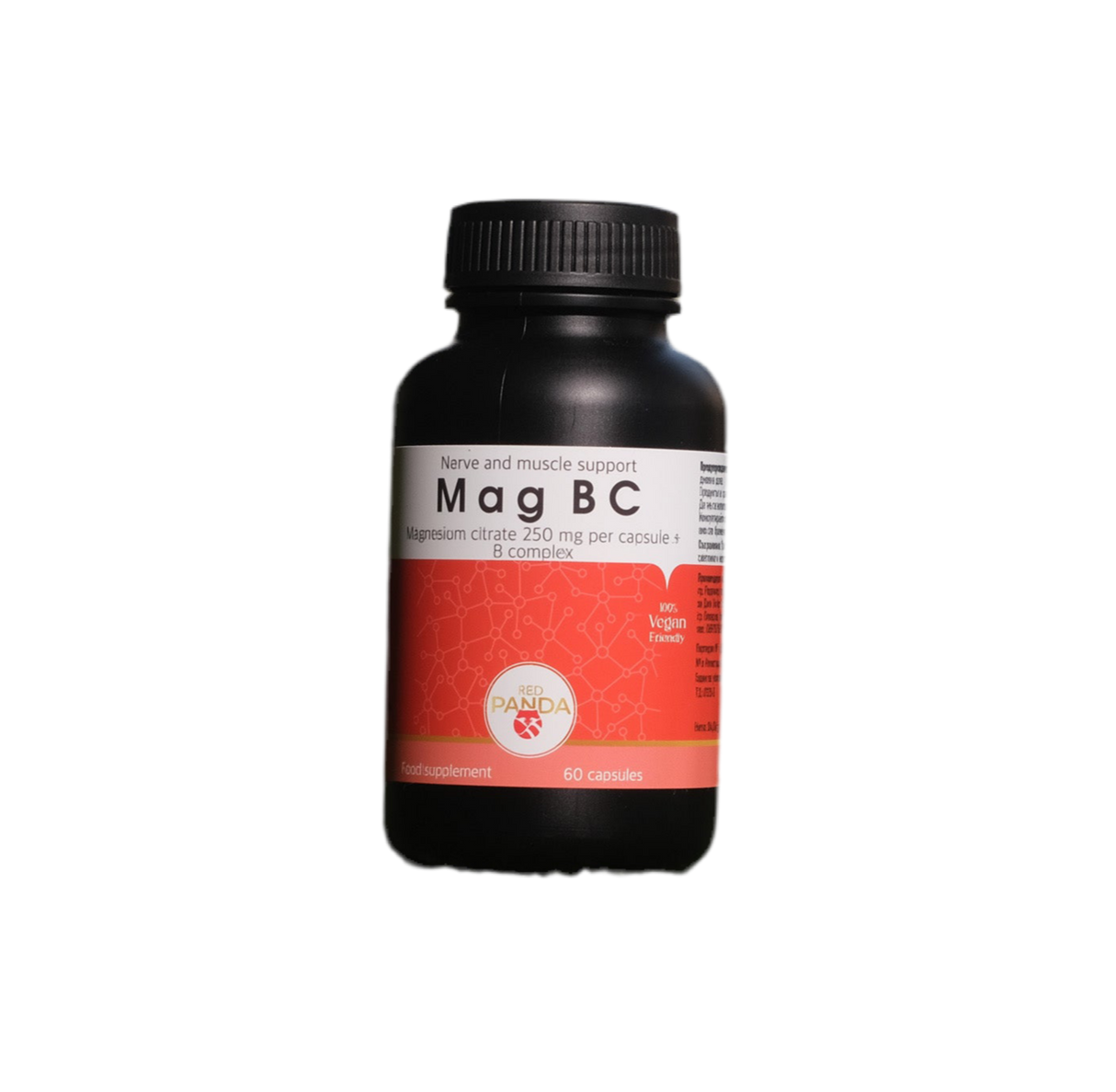 Mag BC – 60 растителни капсули / Магнезиев цитрат и витамини от група B - Feel You