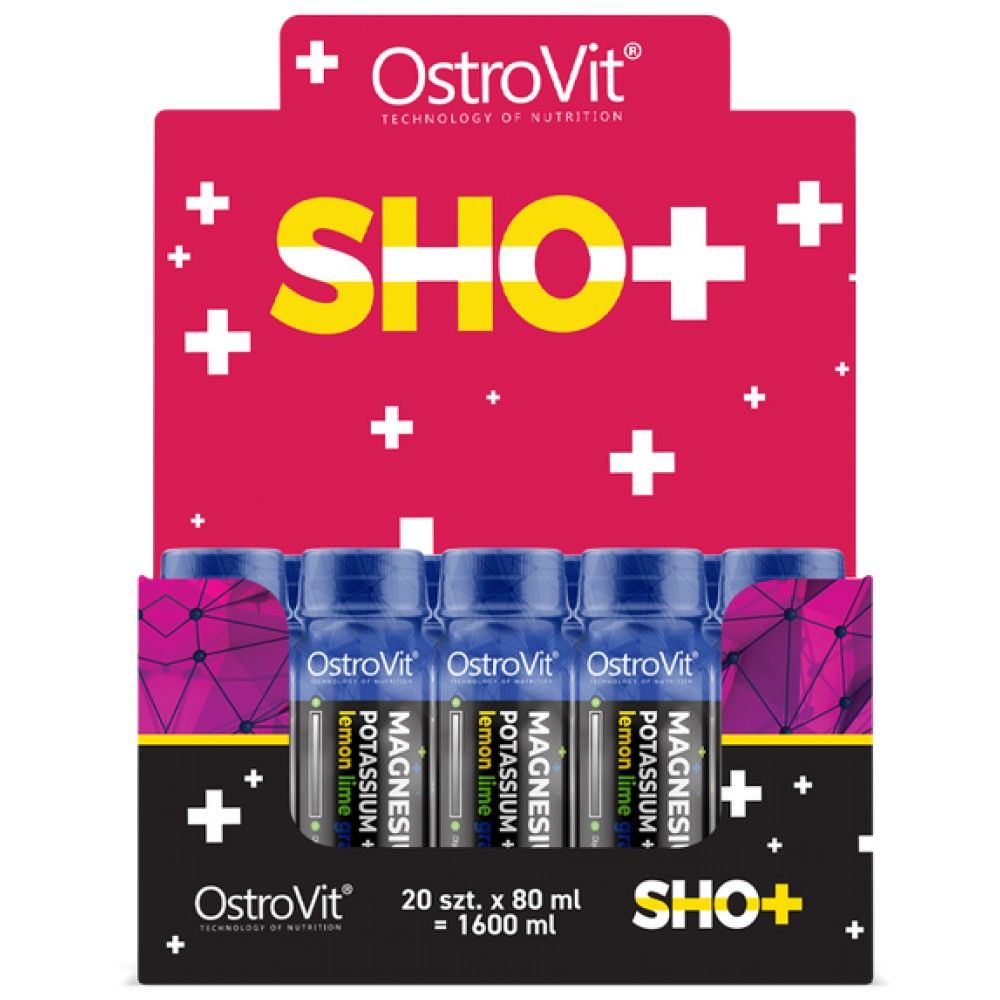 Magnesium Shot / with Potassium + B6 - 20 x 80 мл - Feel You