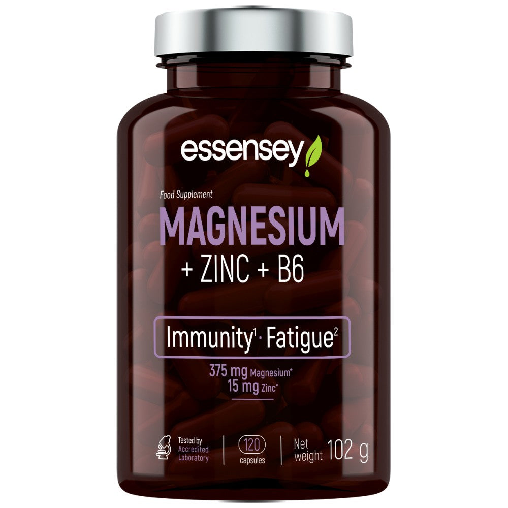 Magnesium + Zinc + B6 - 120 капсули - Feel You