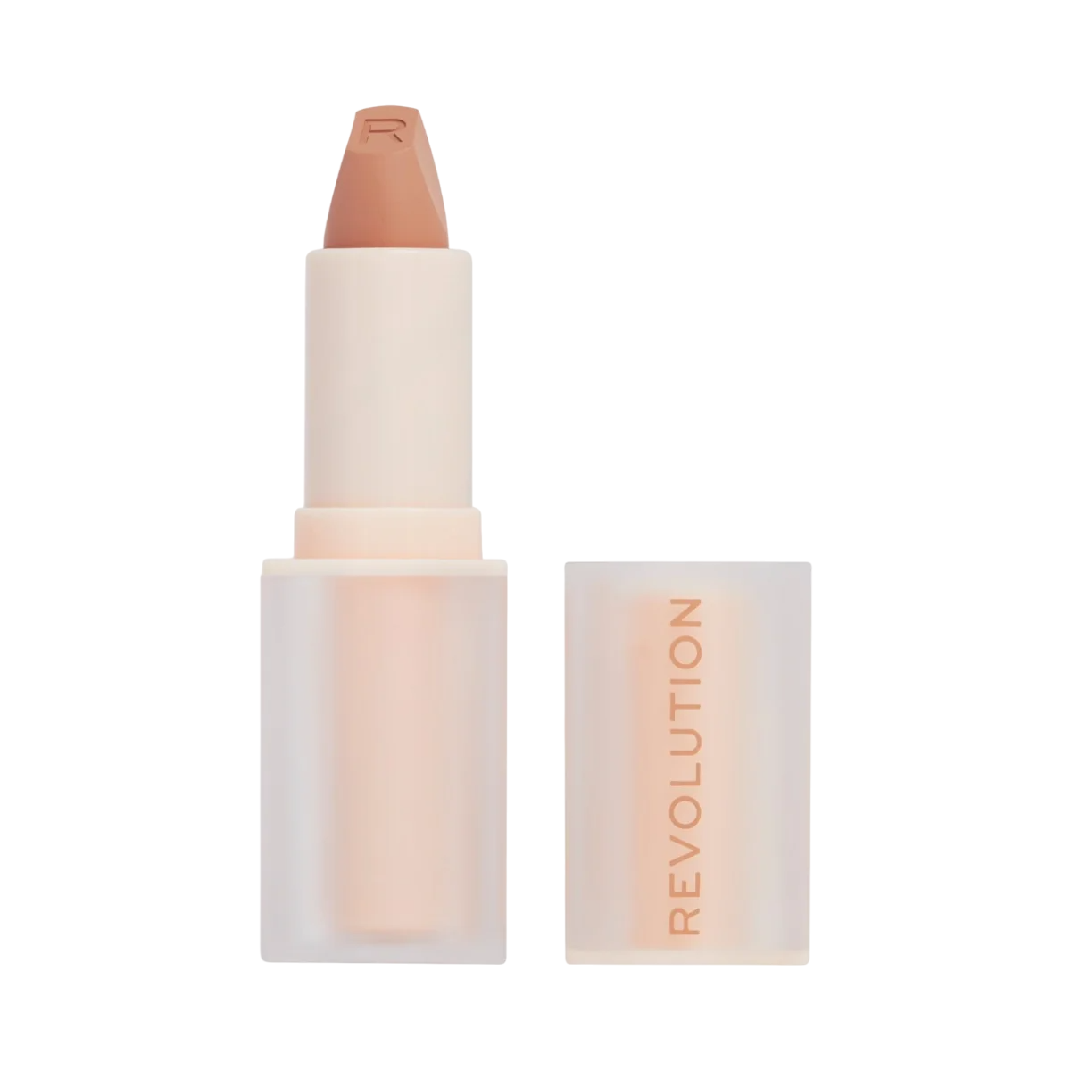 Makeup Revolution, Lasting Kiss, Cream Lipstick, Lover Nude, 3.2 g - Feel You