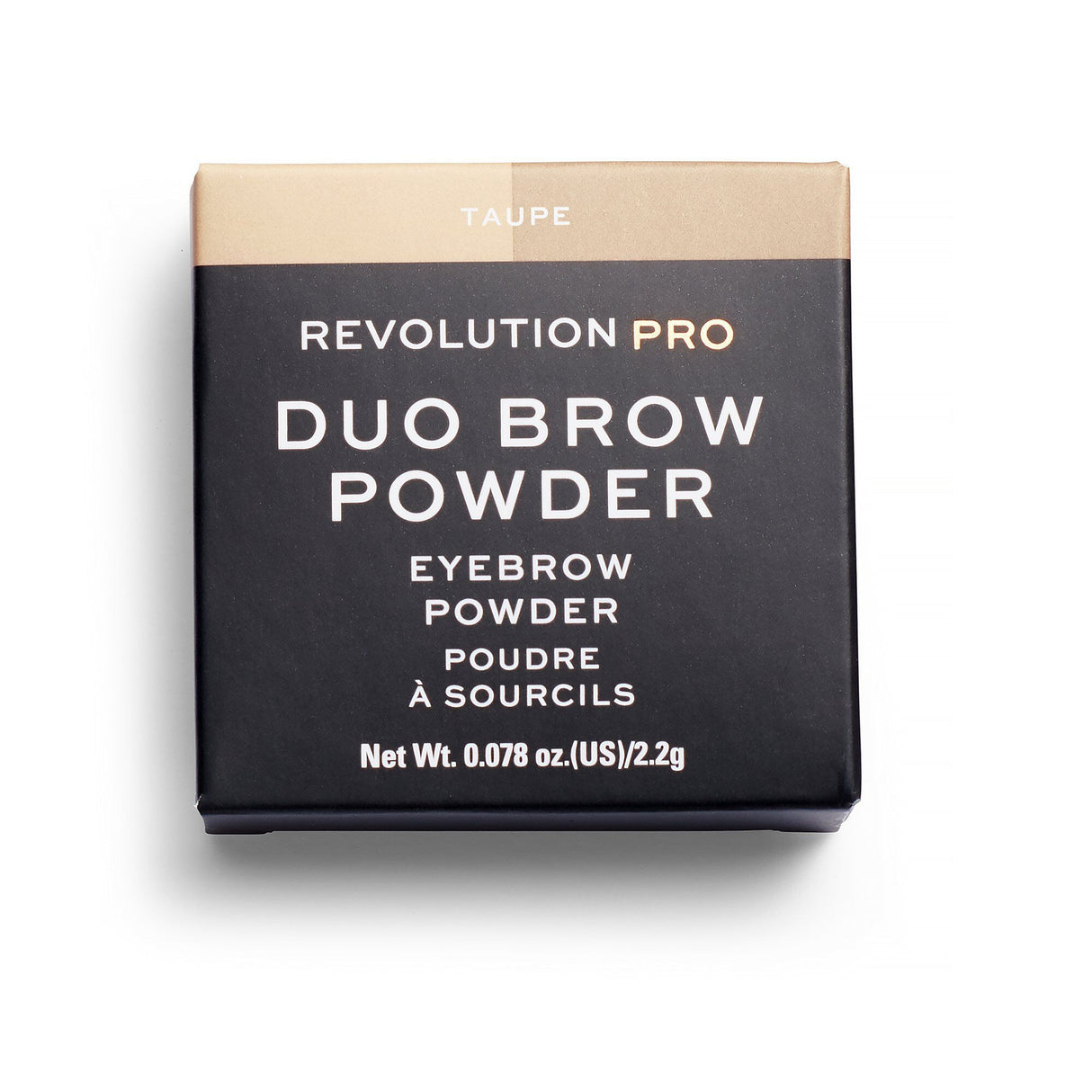 Makeup Revolution, REVOLUTION PRO, Vegan, Eyebrow Powder, Taupe, 2.2 g - Feel You