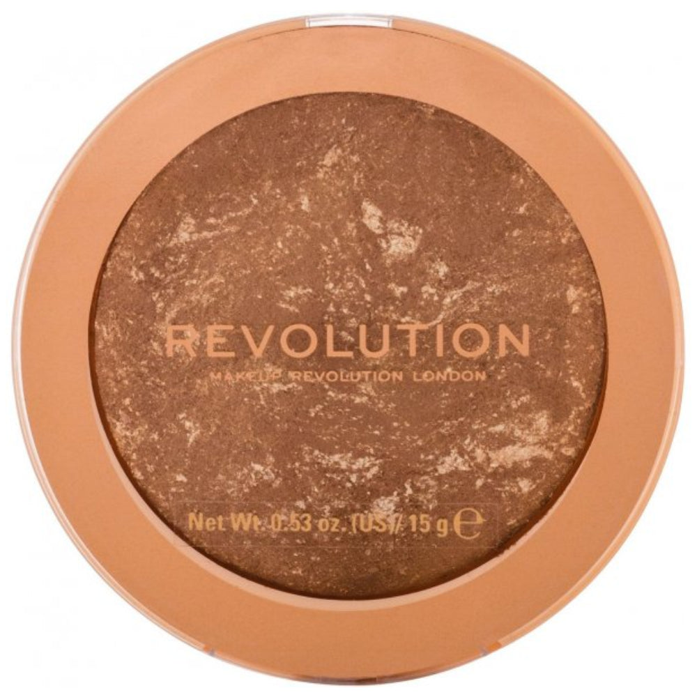 Makeup Revolution, Reloaded, Bronzer Compact Powder, Take a Vacation, 15 g - Feel You