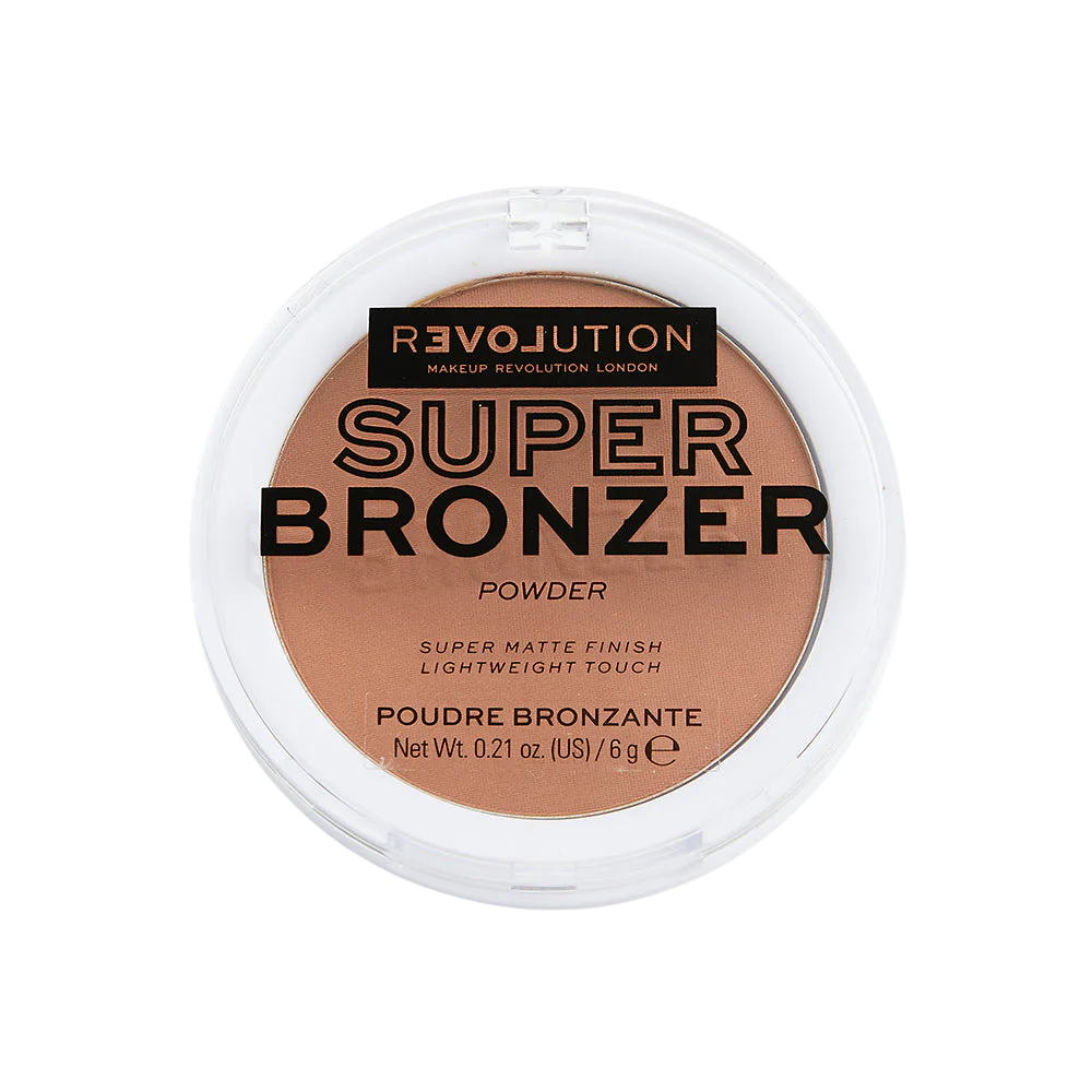 Makeup Revolution, Relove Super, Matte Finish, Bronzer Compact Powder, Desert, 6 g - Feel You