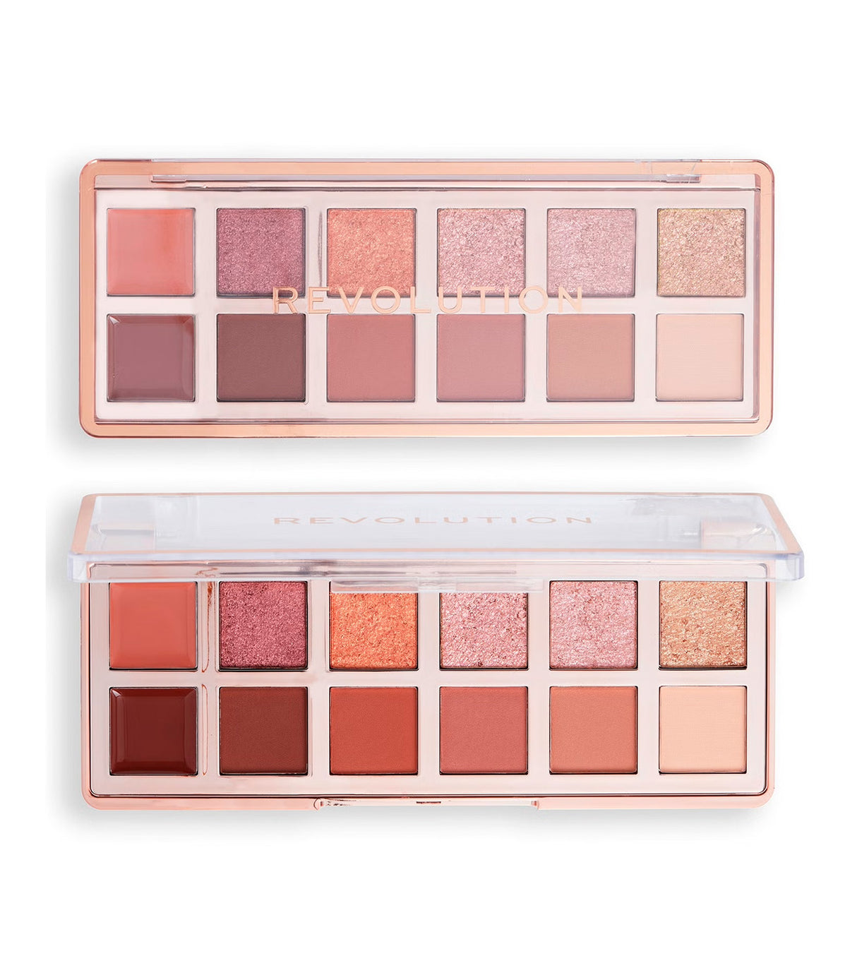 Makeup Revolution, The True Icon, Eyeshadow Palette, 12 Shades, 8 g - Feel You