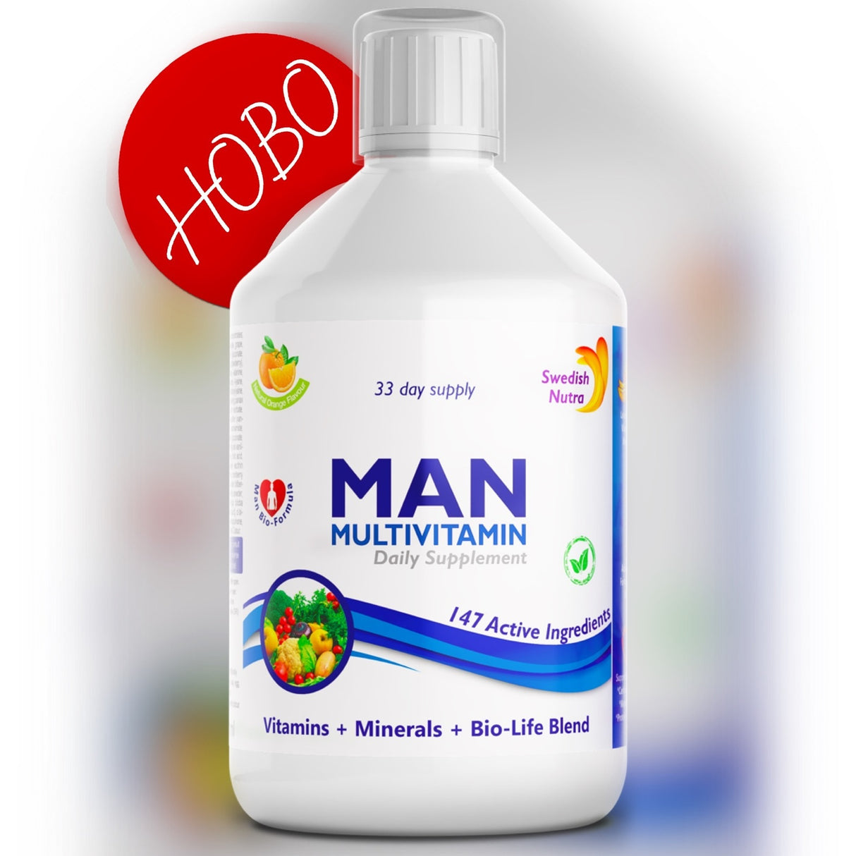 (СРОЧЕН ) Man мултивитамини за мъже с колаген 1497 мг /500 мл/ - Feel You