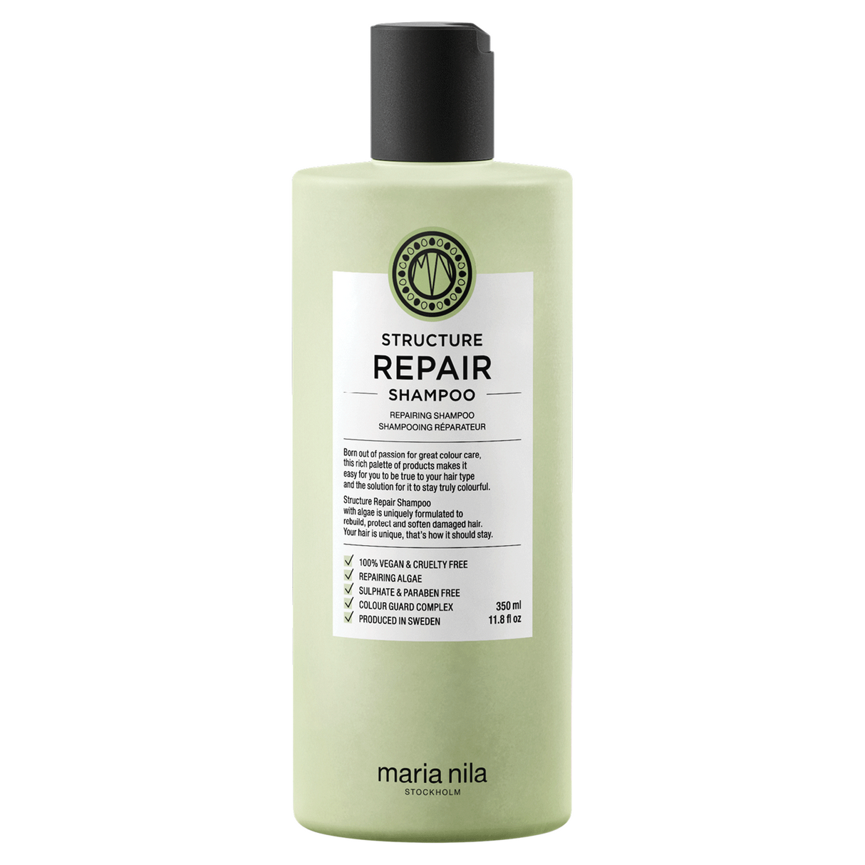 Maria Nila - Structure Repair Shampoo (dry and damaged hair) - Shampoo - 350ml - Feel You
