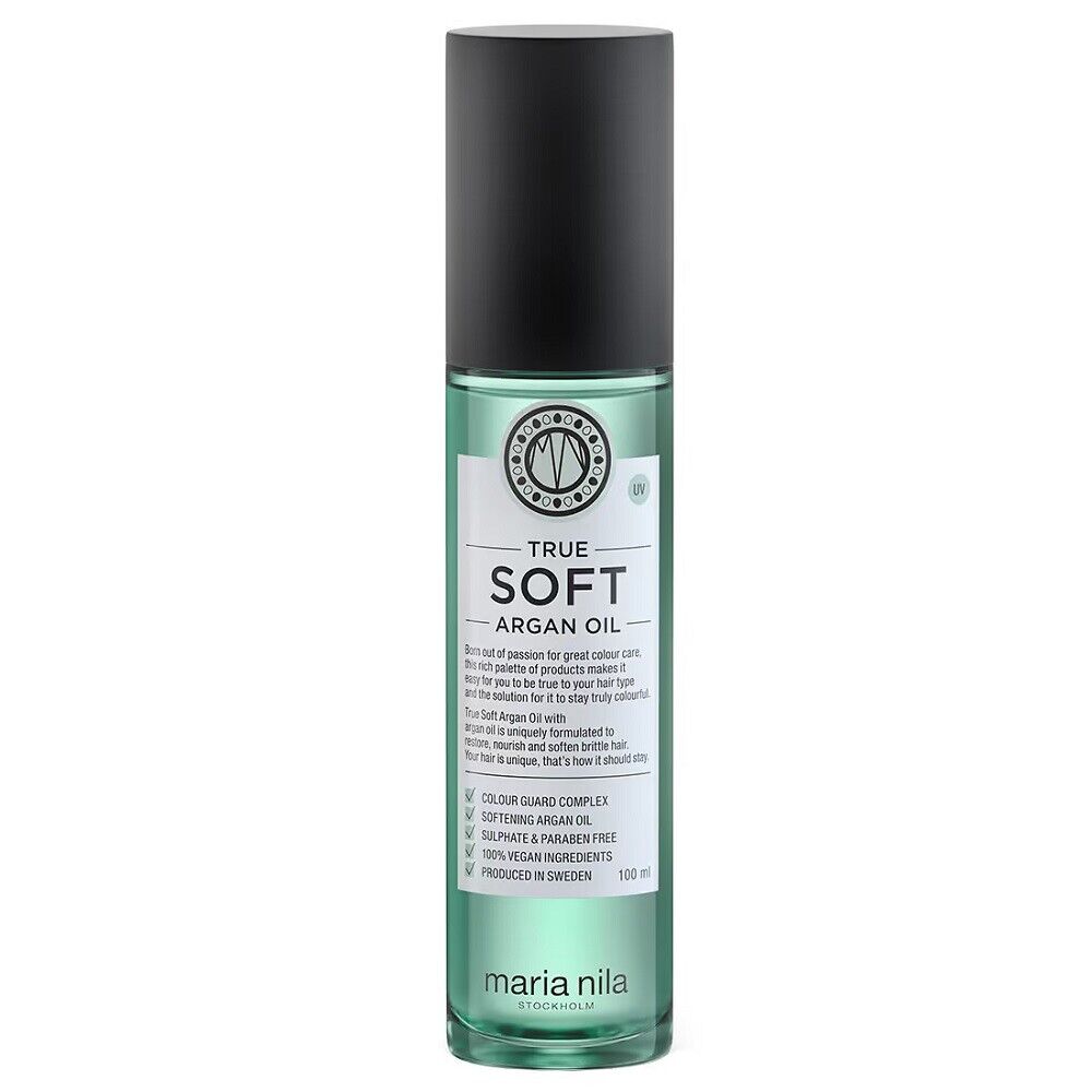 Maria Nila - True Soft Argan Oil (Dry and Damaged Hair) - Nourishing argan oil - 100ml - Feel You