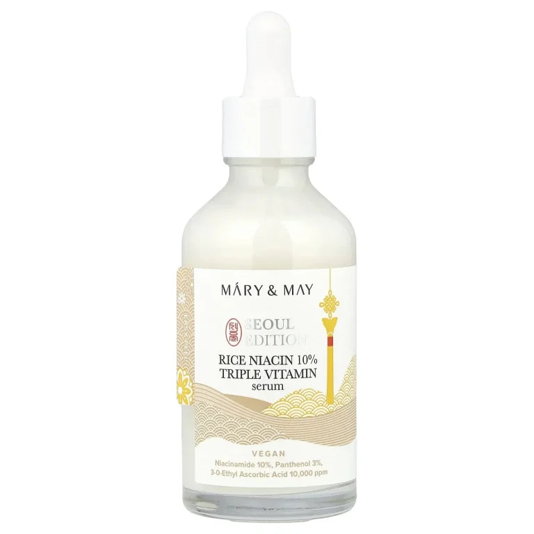 Mary & May - Rice Niacin 10% Triple Vitamin Serum - 80ml - Feel You