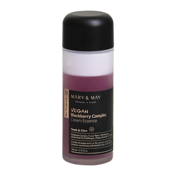 Mary & May - Vegan Blackberry Complex Cream Essence, 140ml - Feel You