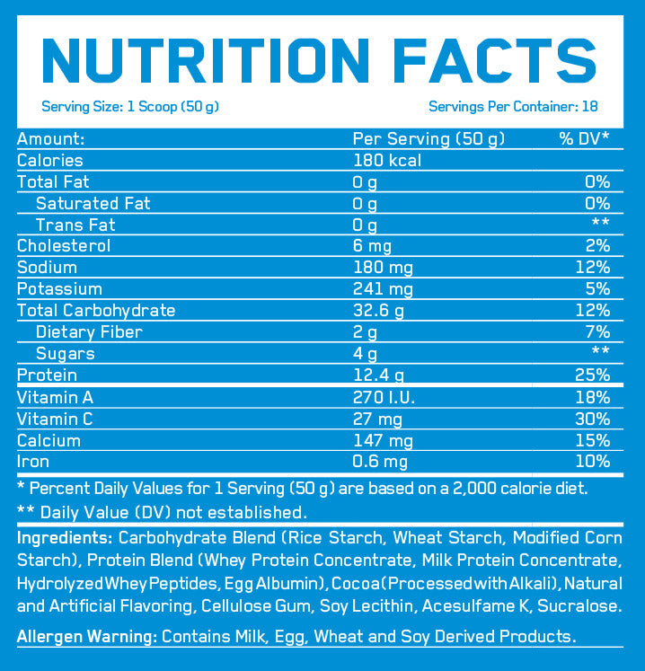 Mass Build Gainer - 0.908 kg - Feel You
