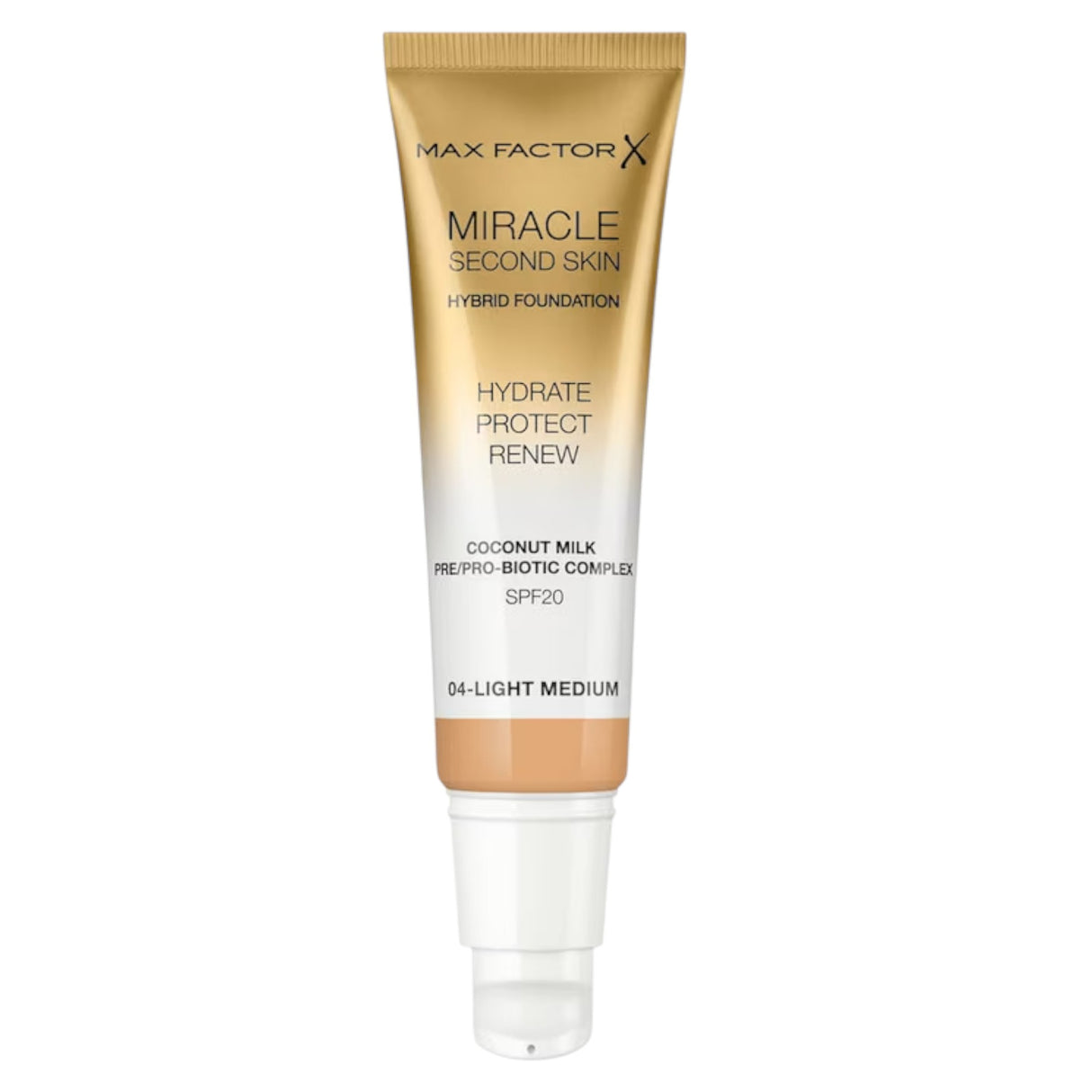 Max Factor, Miracle Touch, Radiant, Compact Foundation, 04, Light Medium, SPF20, 30 ml - Feel You