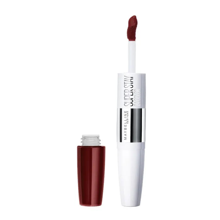 Maybelline Superstay 24 2-Step Liquid Lispstick Makeup 542 Cherry Pie - Feel You