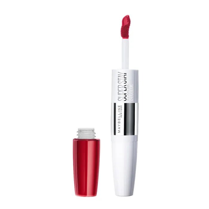 Maybelline Superstay 24 2-Step Liquid Lispstick Makeup 573 Eternal Cherry - Feel You