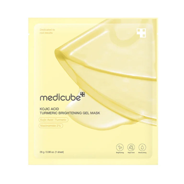 Medicube - Kojic Acid Turmeric Brightening Gel Mask - 28g - Feel You
