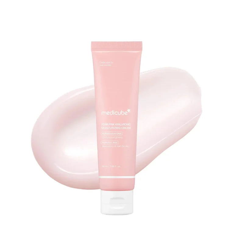 Medicube - PDRN Pink Hyaluronic Moisturizing Cream - Intenzivně hydratační pleťový krém - 50ml - Feel You