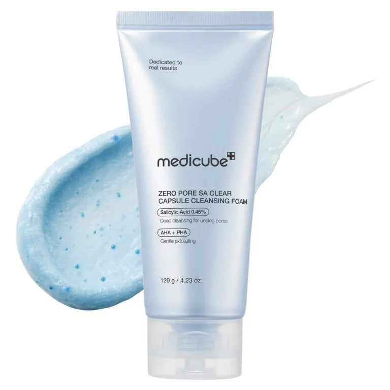 Medicube - Zero Pore SA Clear Capsule Cleansing Foam - 120g - Feel You