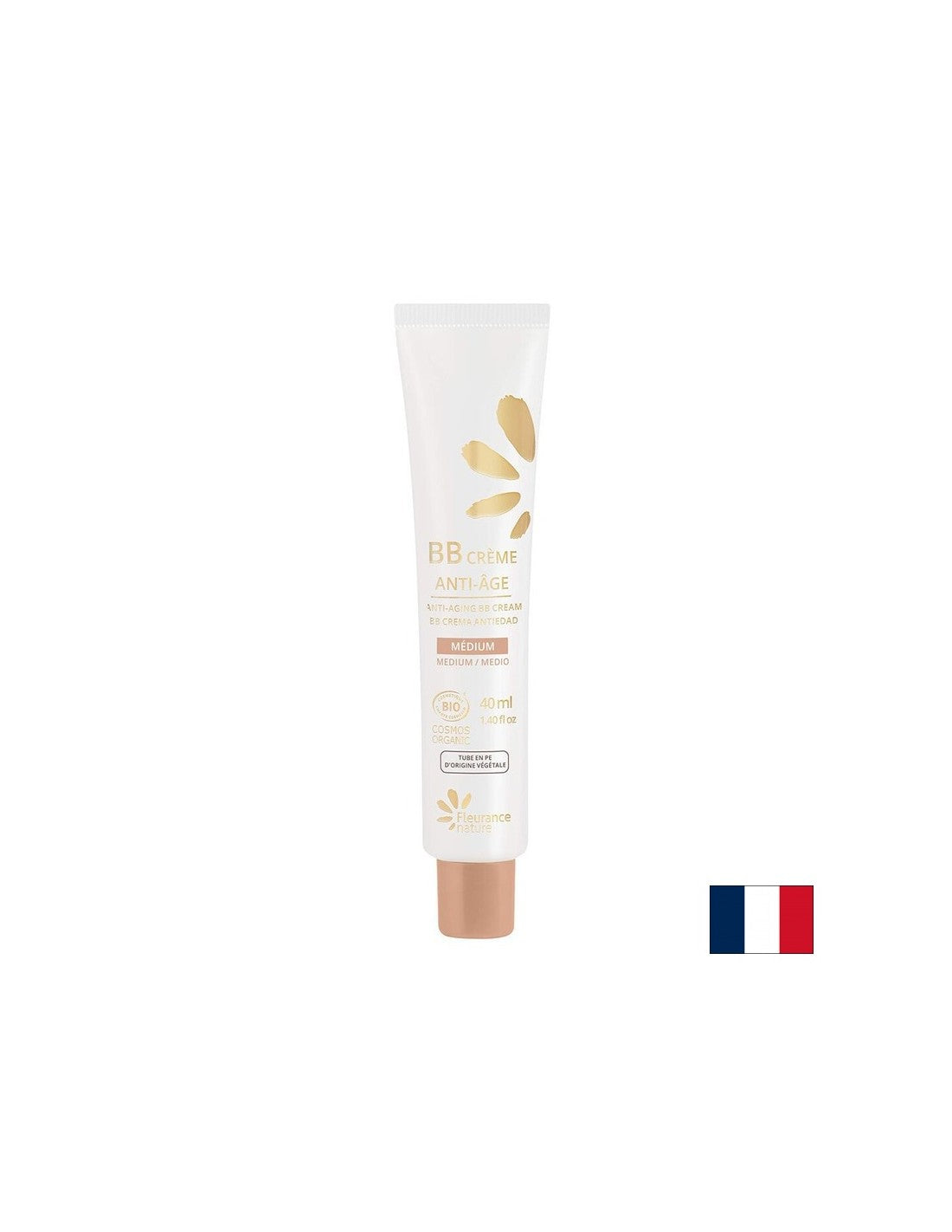 ВВ крем за лице с алое, масло от ший и букови пъпки - Цвят Medium – топъл бежов нюанс със златист подтон, 40 ml, БИО - Feel You