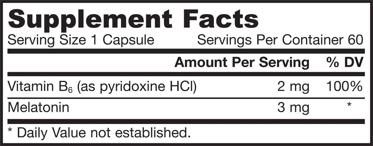 Mellow Tonin 3 mg 60 капсули - Feel You