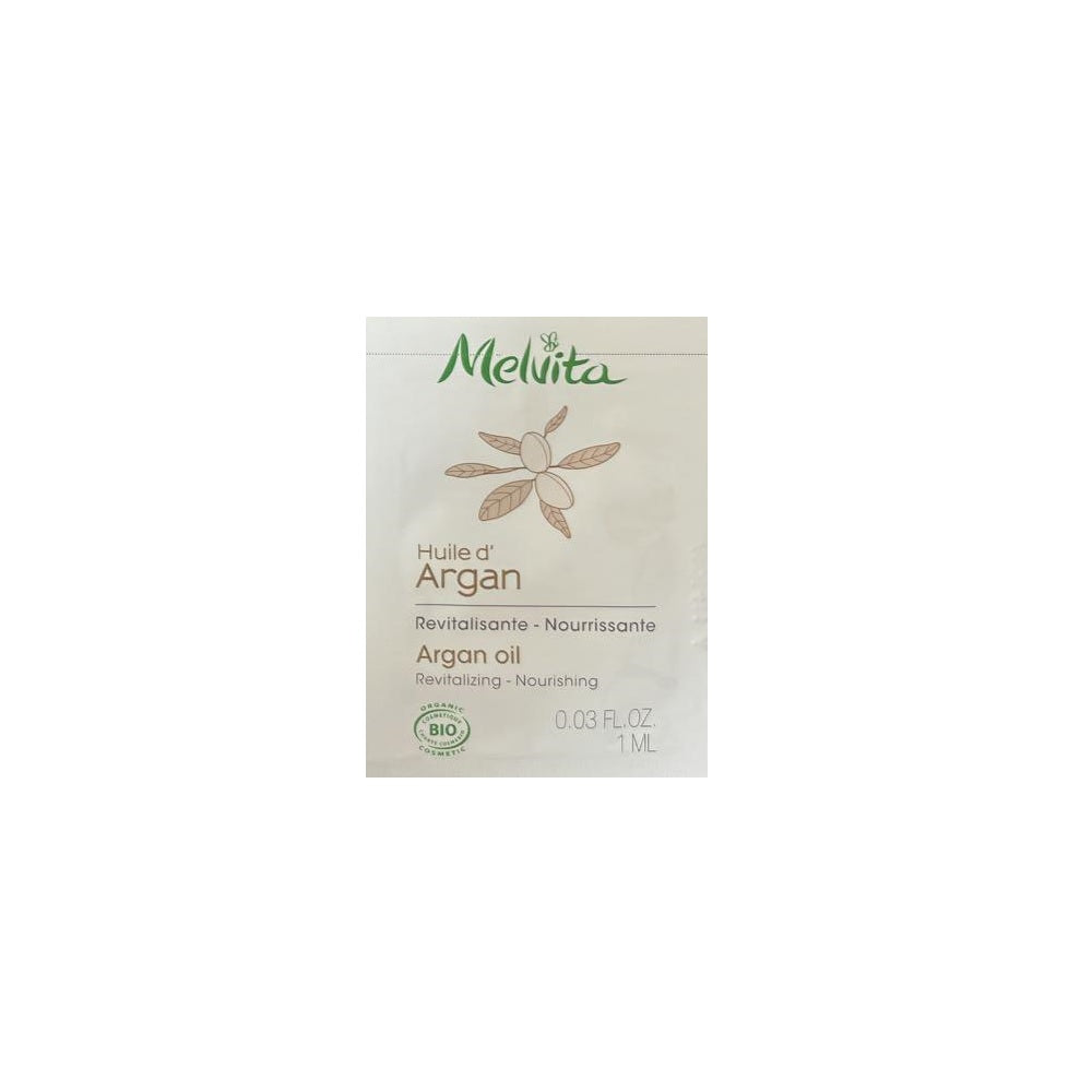 Melvita, Argan, Organic, Nourishing & Revitalizing, Oil, For Body, Face & Hair, 1 ml *Sample - Feel You