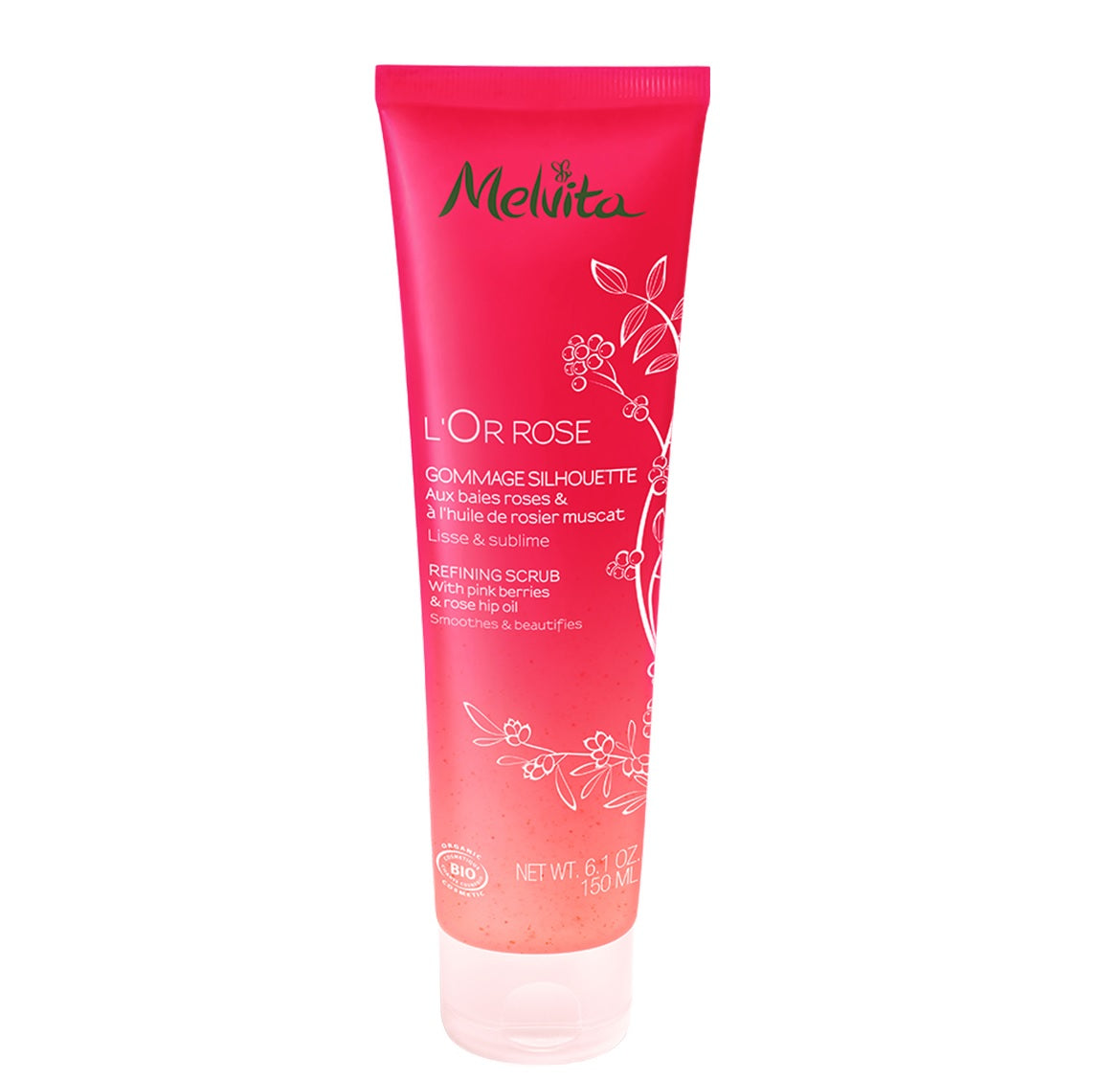 Melvita, L'or Rose, Organic, Smoothing, Body Scrub, 150 ml *Tester - Feel You