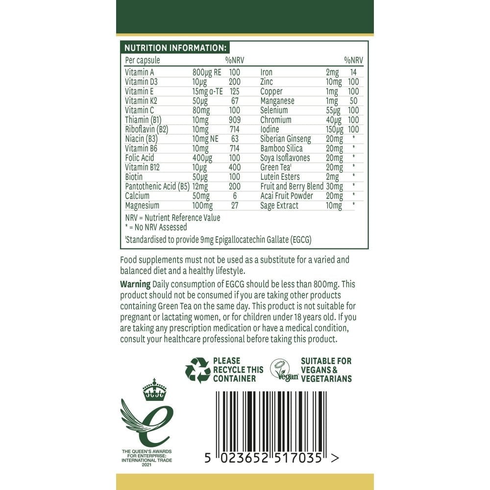 Менопауза комплекс (Menopause Support Formula) 30 капсули NaturesAid - Feel You